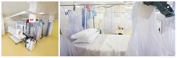 Royal Free Hospital Specialist Ebola Ward